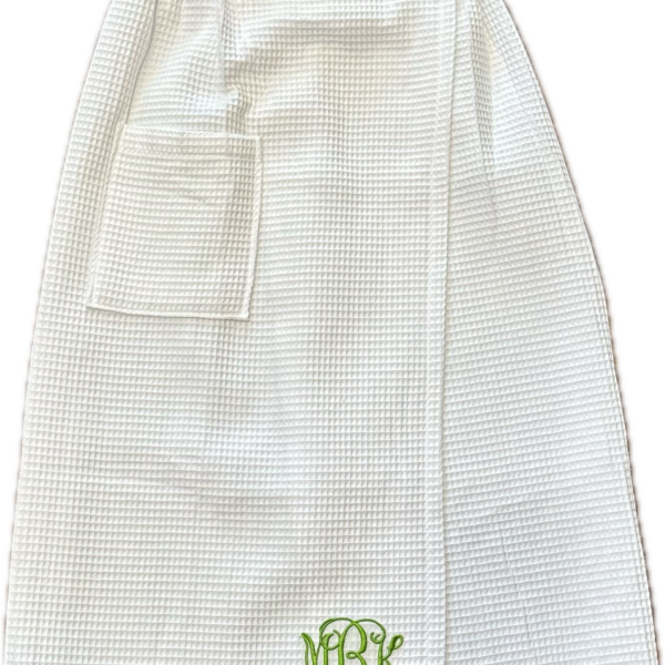 waffle weave towel white