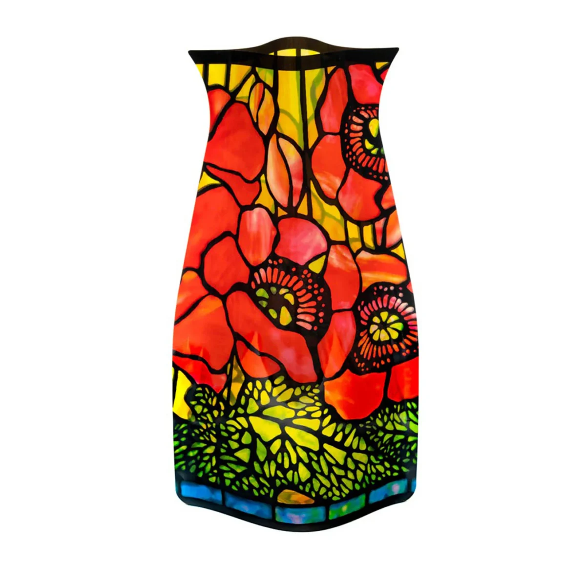 Louis C. Tiffany Poppies Expandable Vase