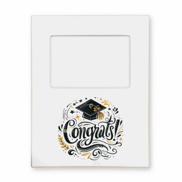 Graduation Congrats! Vertical Frame, graduation gift