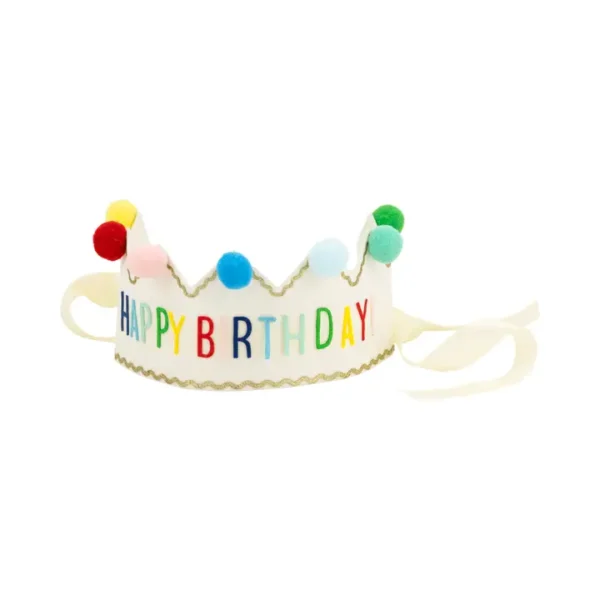 Happy Birthday Felt Crown, Kids Birthday