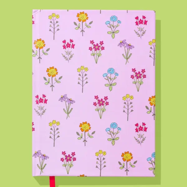 Gathering Wildflowers Hardcover Notebook