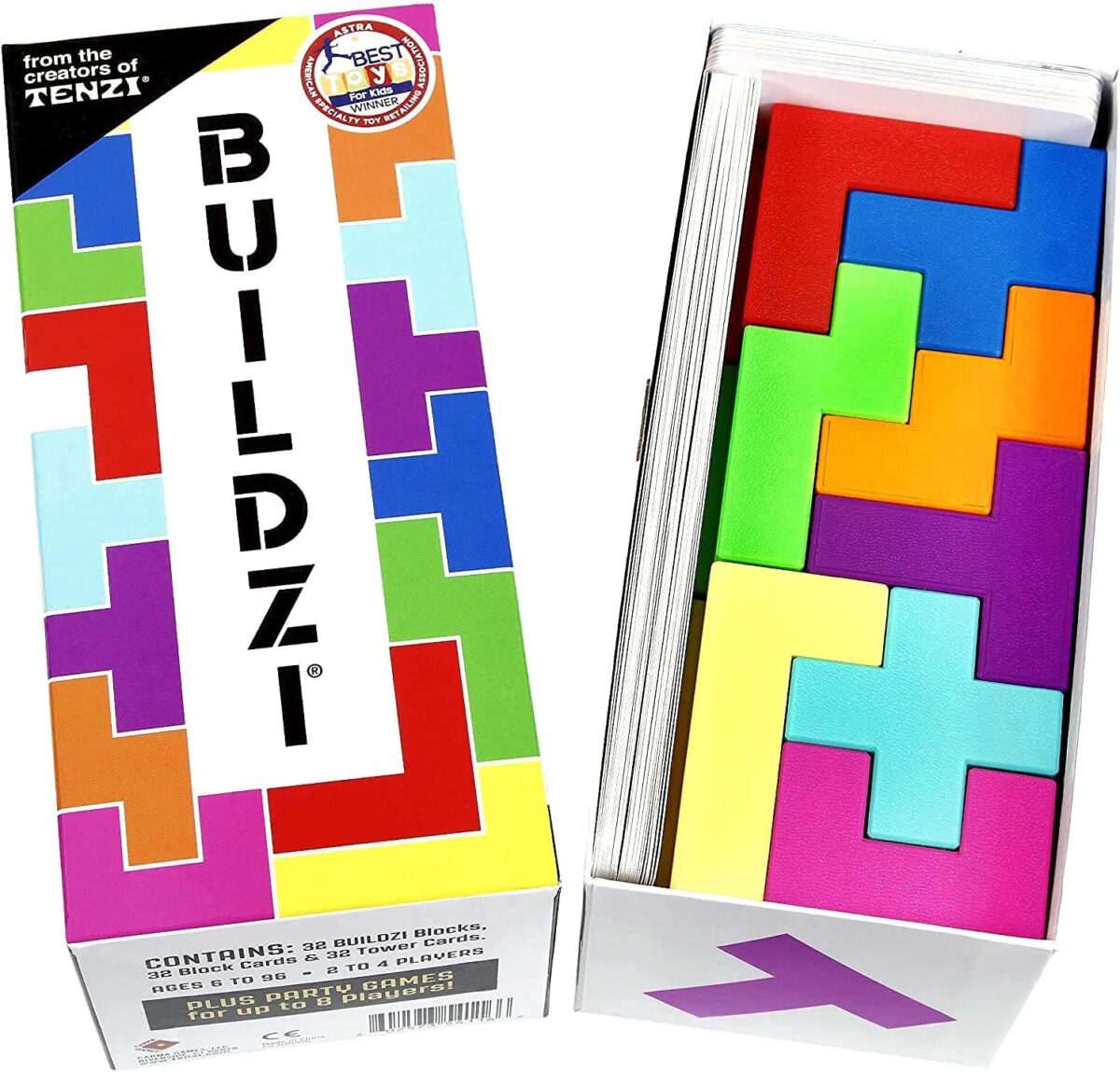 BUILDZI, block-building game, great for STEM skills