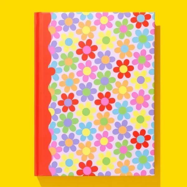 Petal Party Floral Hardcover Notebook