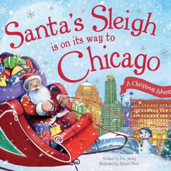 Santa's Sleigh Is On Its Way To Chicago Book