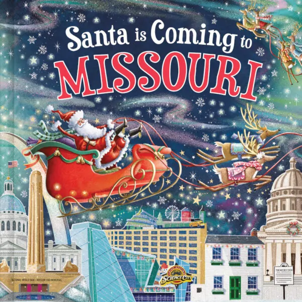 Santa Is Coming To Missouri Book