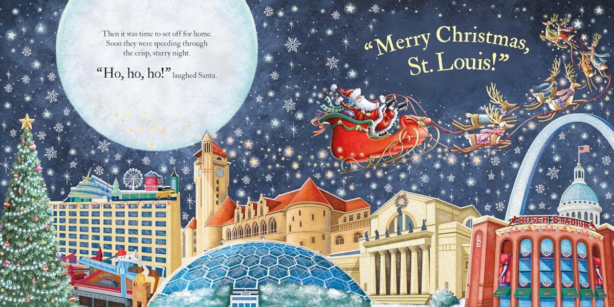 Santa Is Coming To St. Louis Book