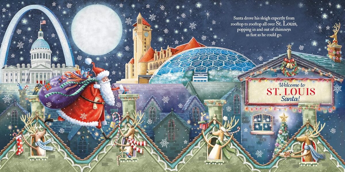 Santa Is Coming To St. Louis Book