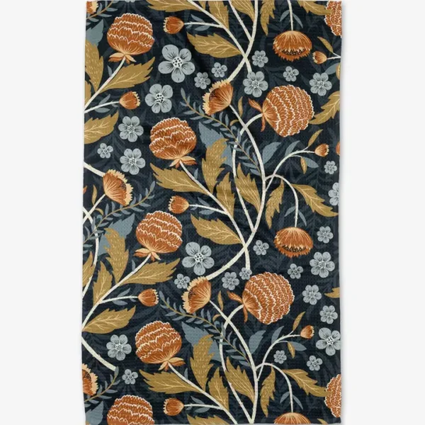 William Floral Tea Towel, kitchen decor