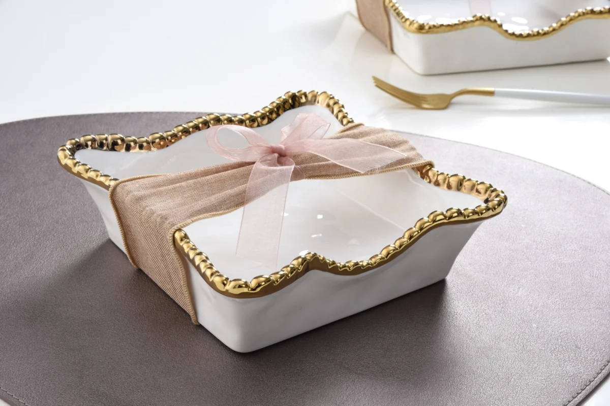 Porcelain Cocktail Napkin Holder