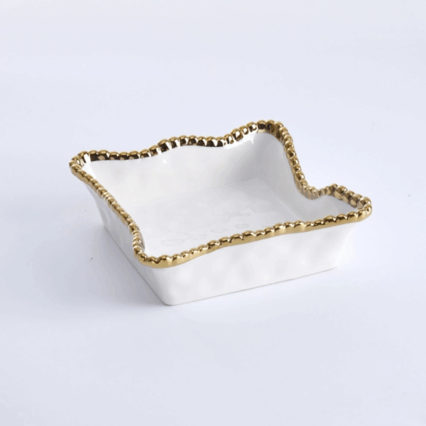 Porcelain Cocktail Napkin Holder