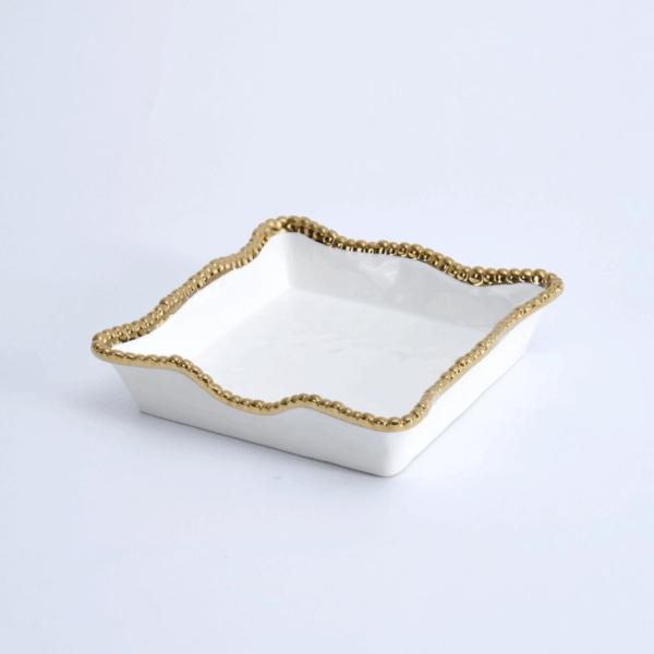 Golden Salerno Luncheon Napkin Holder