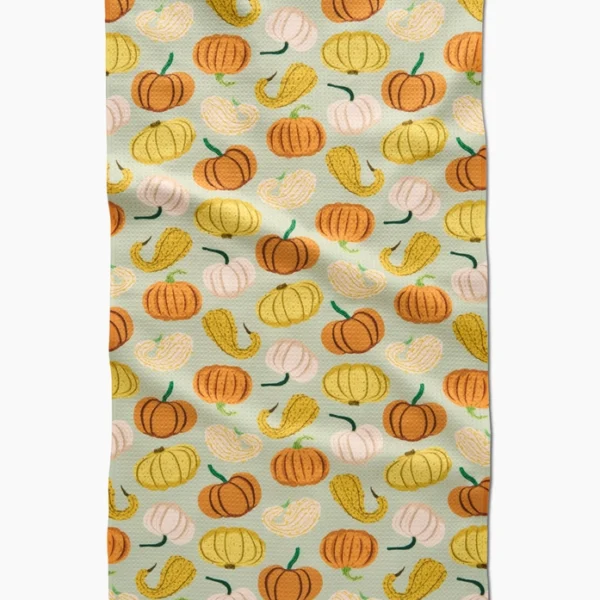 Pumpkins and Gourds Tea Towel