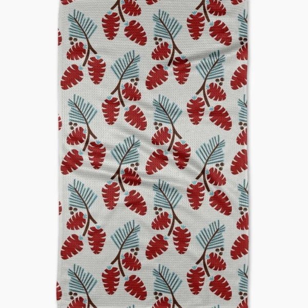 Winter Forage Tea Towel