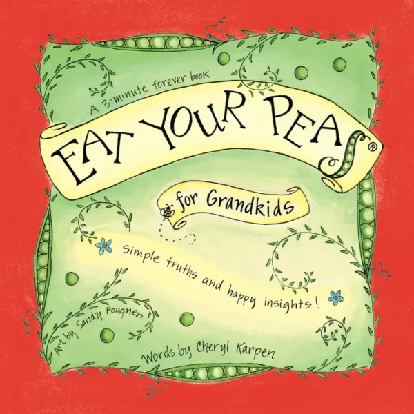 Eat Your Peas For Grandkids Gift Book