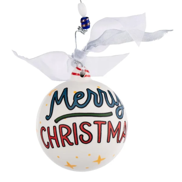 Merry Christmas Nutcracker Ornament