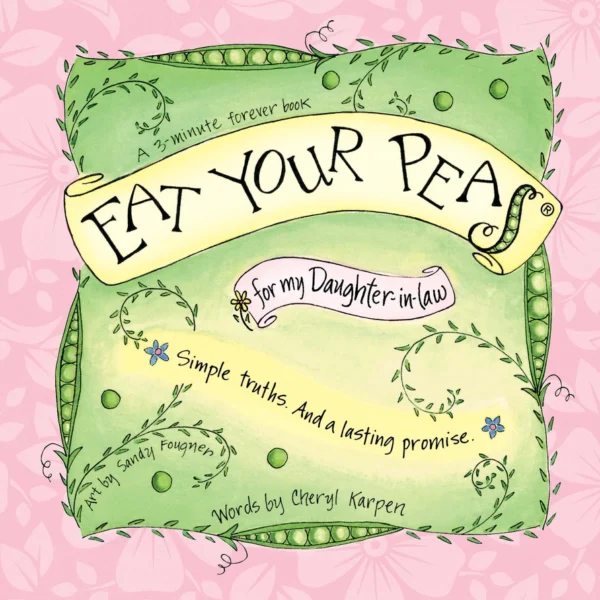 Eat Your Peas For My Daughter-in-Law Gift Book