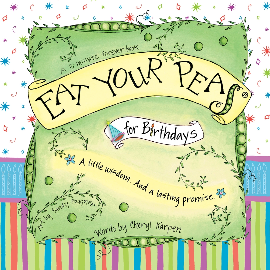 Eat Your Peas For Birthdays Gift Book