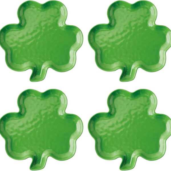 St. Patrick’s Day Shamrock Party Plates