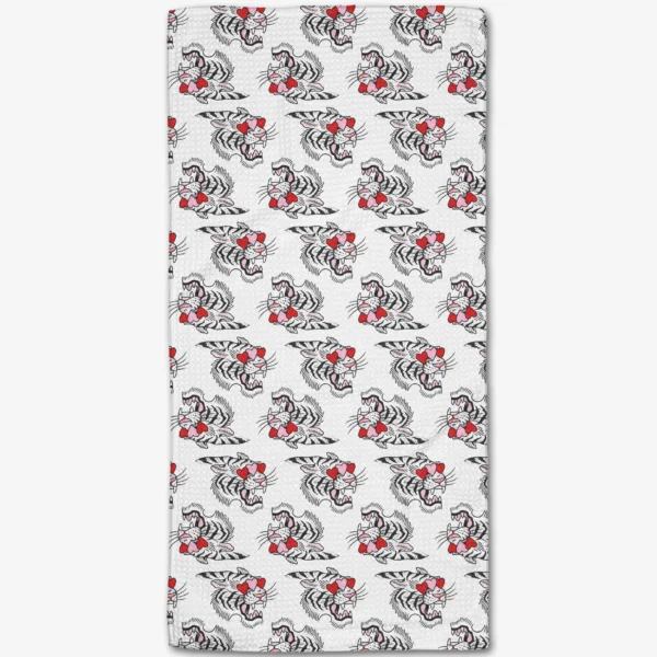 Love Tiger Tea Towel