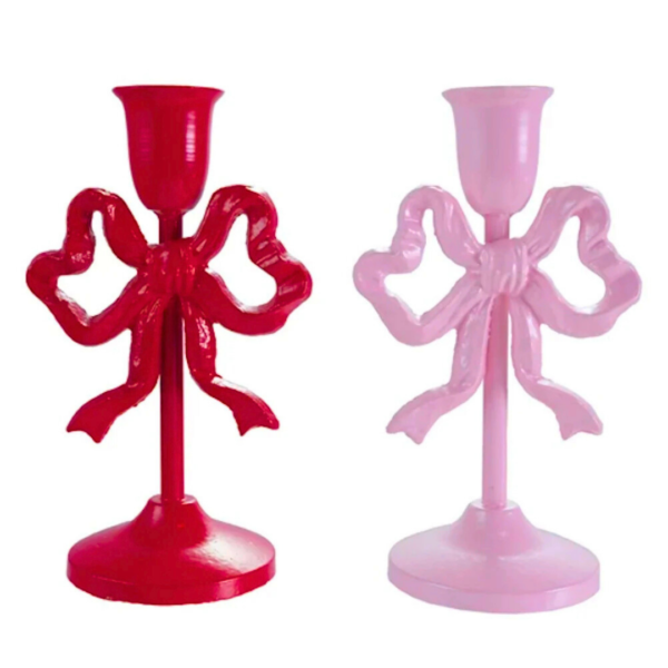 Cast Iron Bow Taper Holder