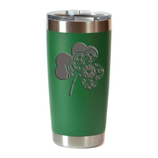 Shamrock St Patrick's Day Tumbler